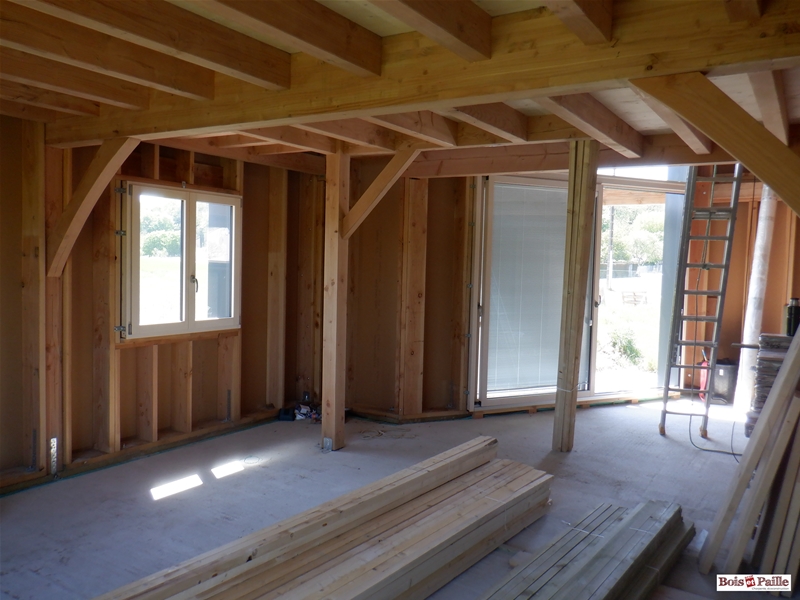 Maison ossature bois à Bonnes (86)